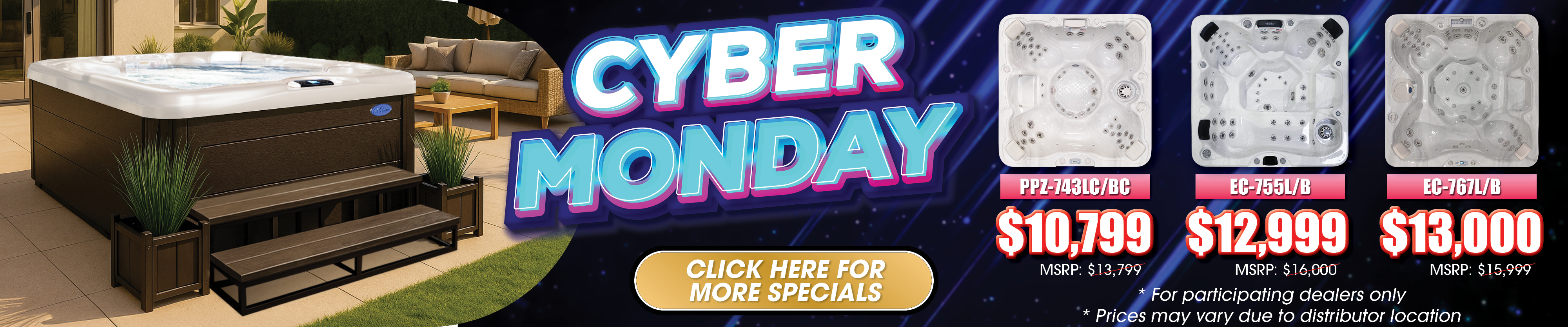 Calspas hot tub being used in a family setting - Rochester