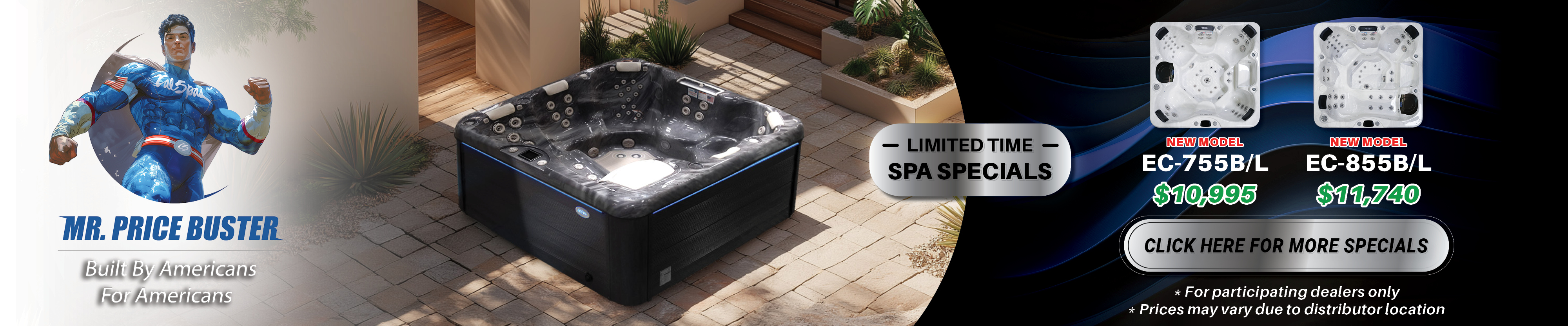 Calspas hot tub being used in a family setting - Rochester